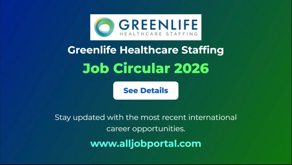 Greenlife Healthcare Staffing Job Opportunity