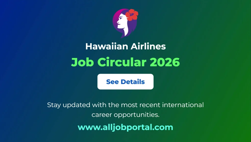 Hawaiian Airlines Job Opportunity 2026