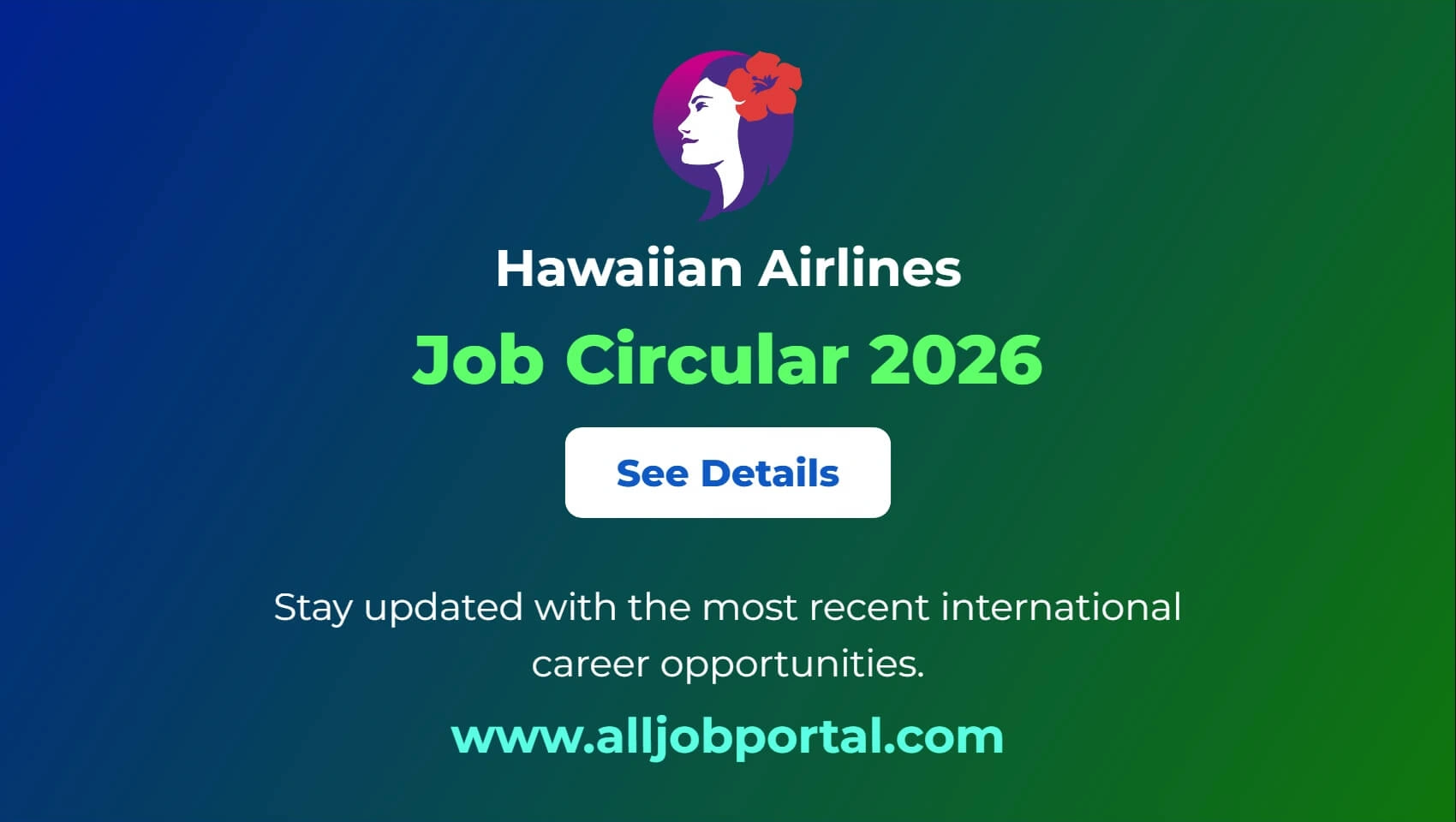 Hawaiian Airlines Job Opportunity 2026