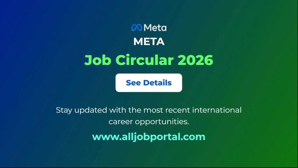 Meta job opportunity in 2026