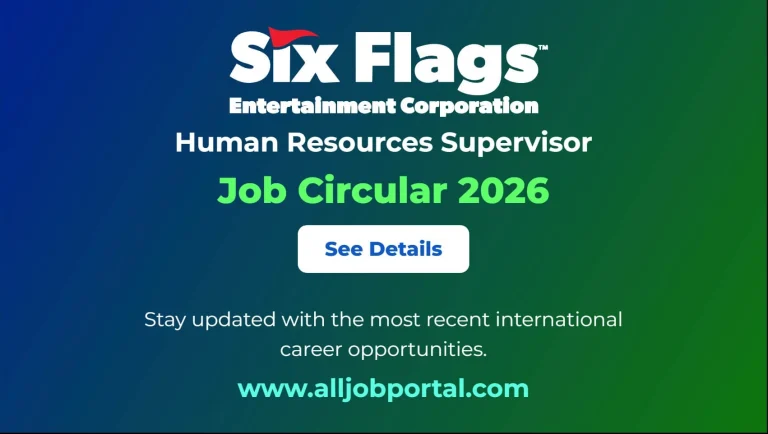 Human Resources Supervisor Job 2026