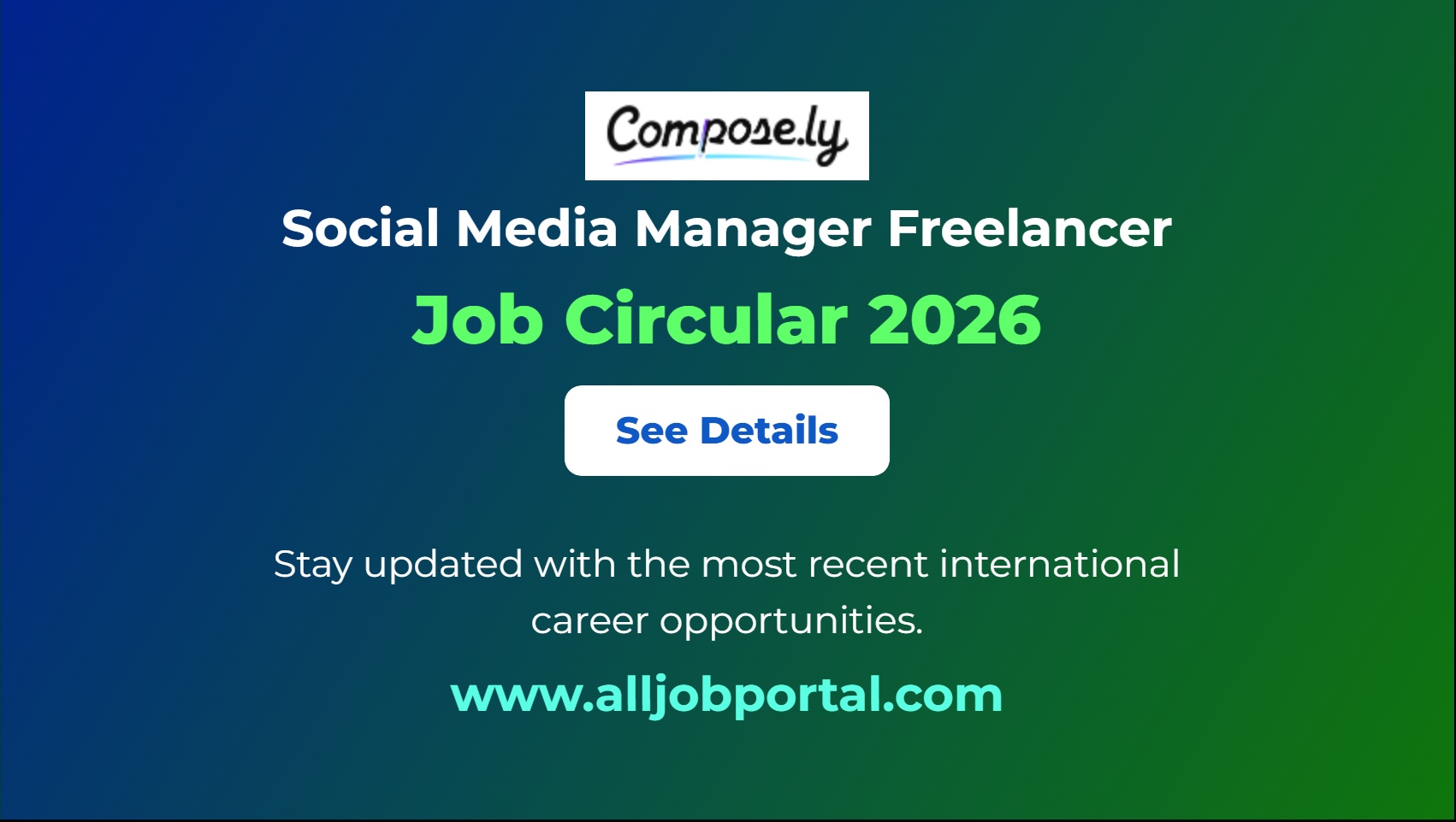 SMM USA job opportunity 2026