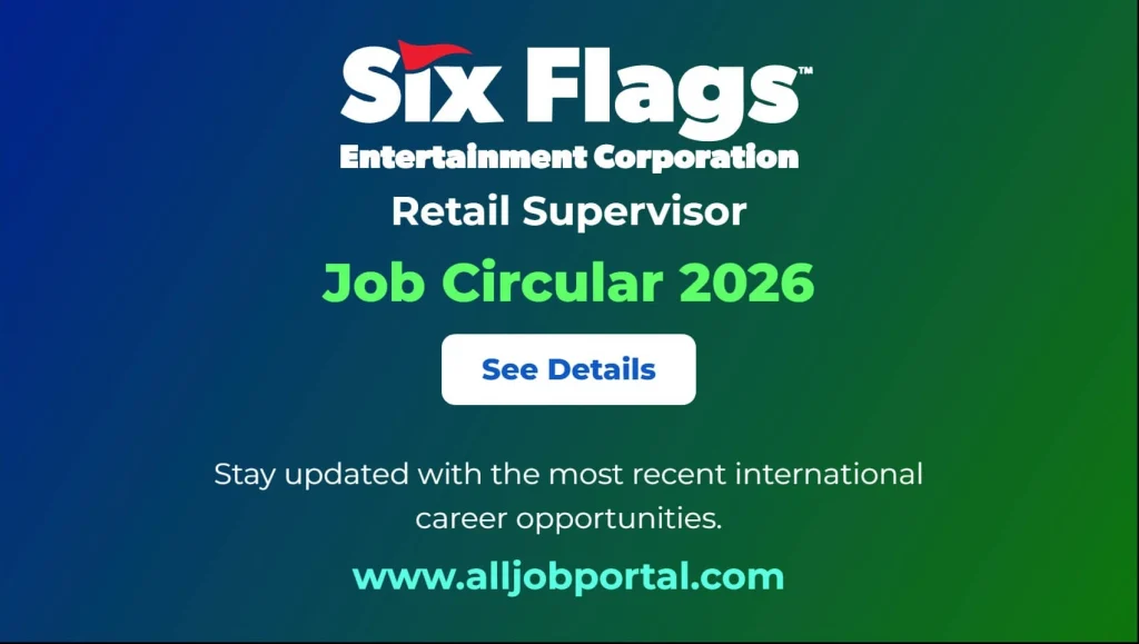 Retail Supervisor Job Opportunity 2026