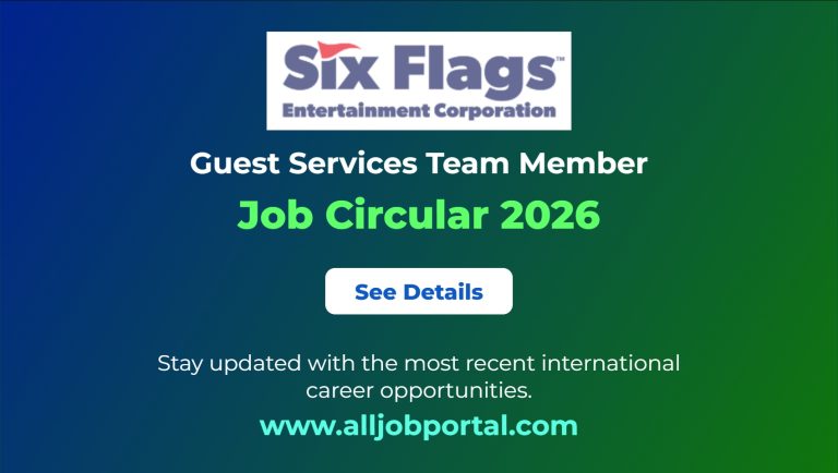 Guest Services Job Opportunity 2026