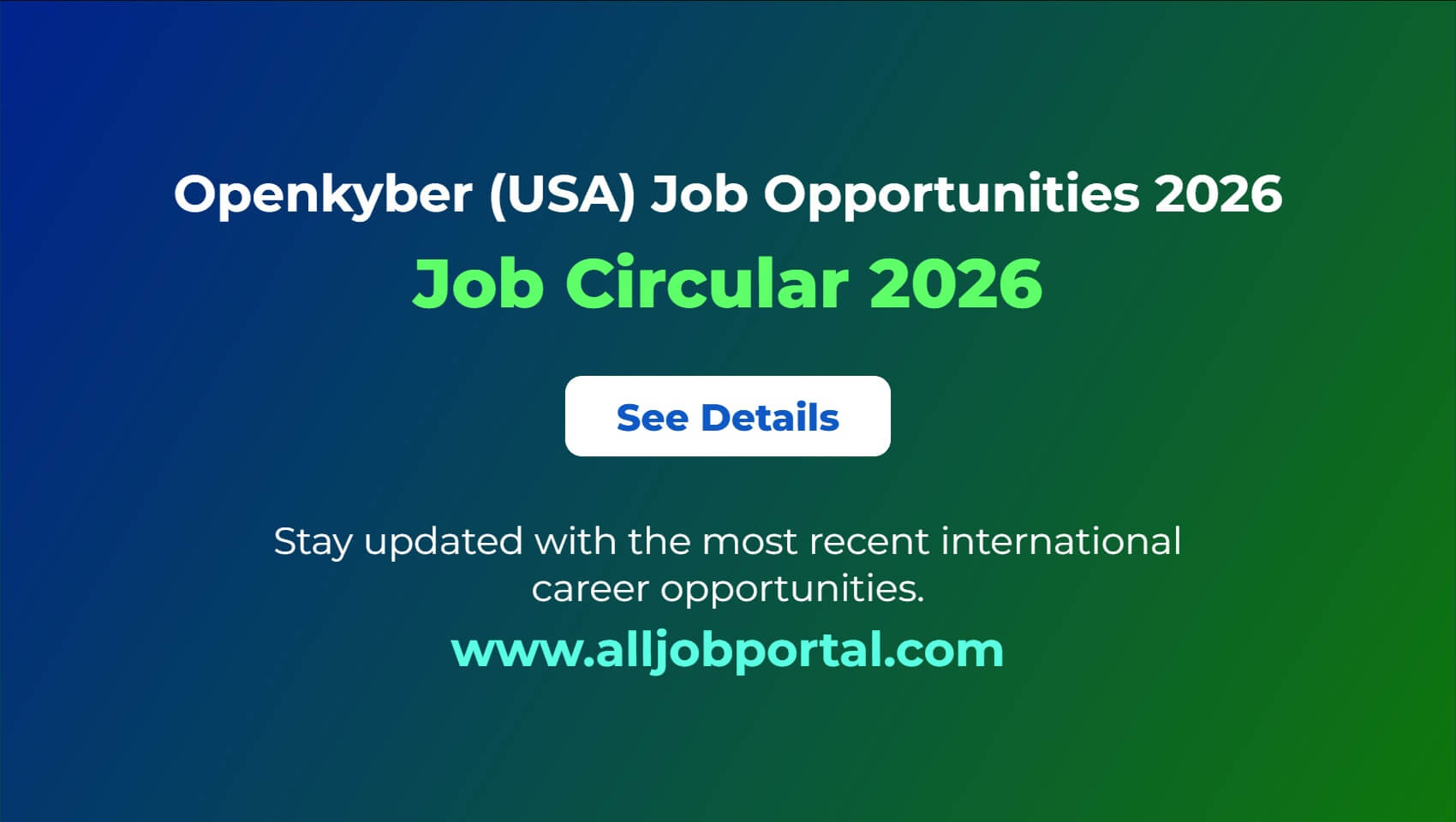 Openkyber (USA) Job Opportunities 2026